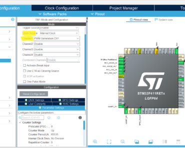 STM32: Comment créer facilement un signal PWM sur STM32